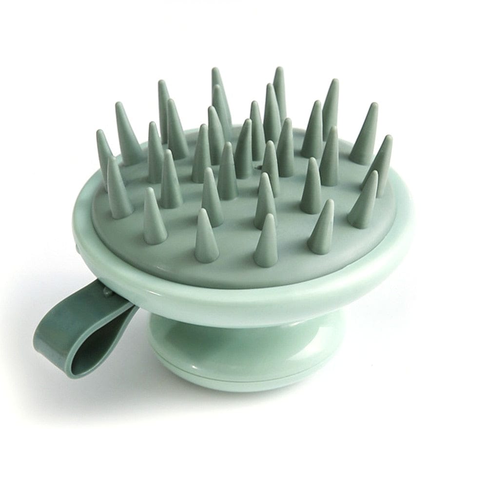 Lively® Soins & Accessoires cheveux Vert Brosse de massage du cuir chevelu - Pour une meilleure pénétration et de meilleurs résultats | Lively®